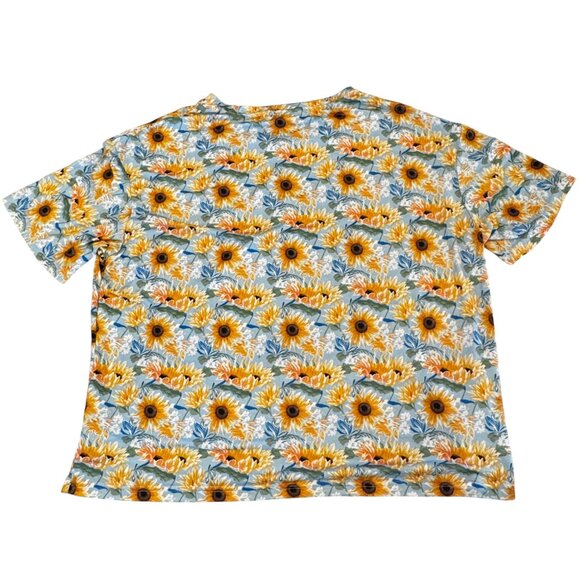 NWOT Jordann Jammies Sunflower Pajamas Lounge Set Size XL - Picture 7 of 10